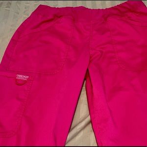 Sz M Cherokee Relaxed Fit yoga band Scrub pants